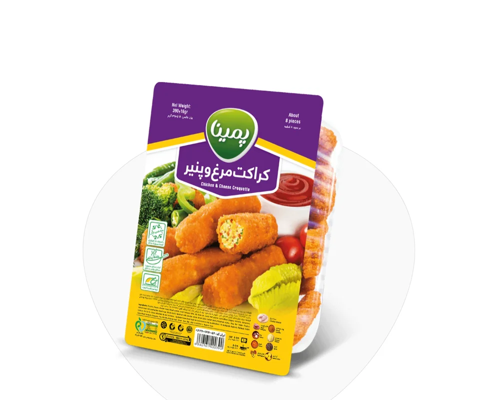 کراکت مرغ وپنیر پمینا