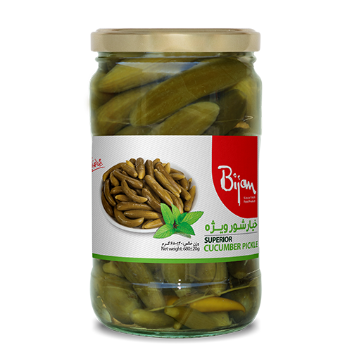 خیار شور ویژه بیژن 660گرمی