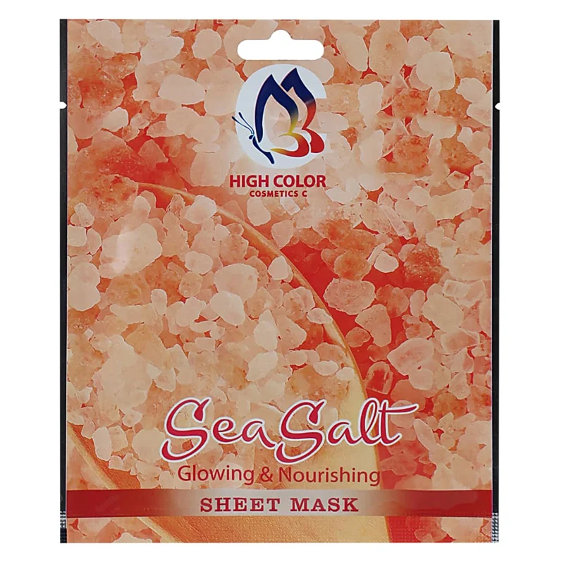 ماسک ورقهای نمک دریایی های کالر
