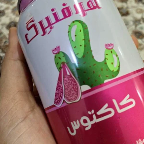 آب میوه گازدار قوطی کاکتوس