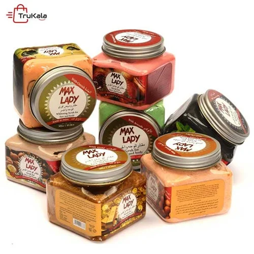 اسکراب صورت و بدن مکس لیدی ۳۰۰ گرمی