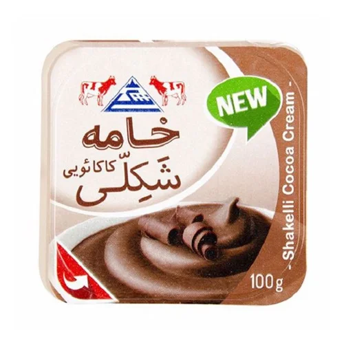 خامه صبحانه شکلاتی شکلی