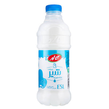 شیر پر چرب بطری کاله 955میلی