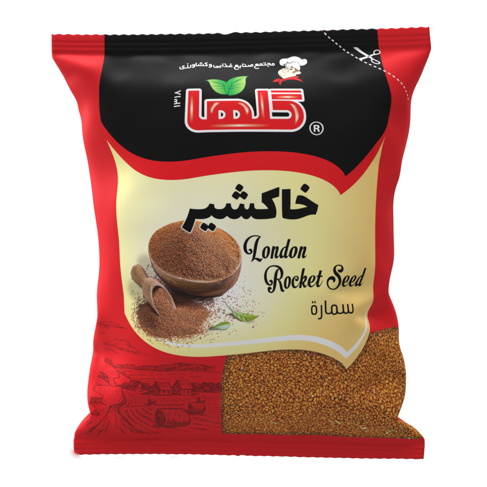 خاکشیر سلفونی 50گرمی گلها