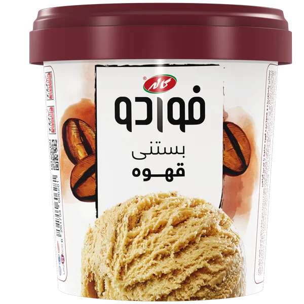 بستنی لیوانی قهوه فوردو کاله