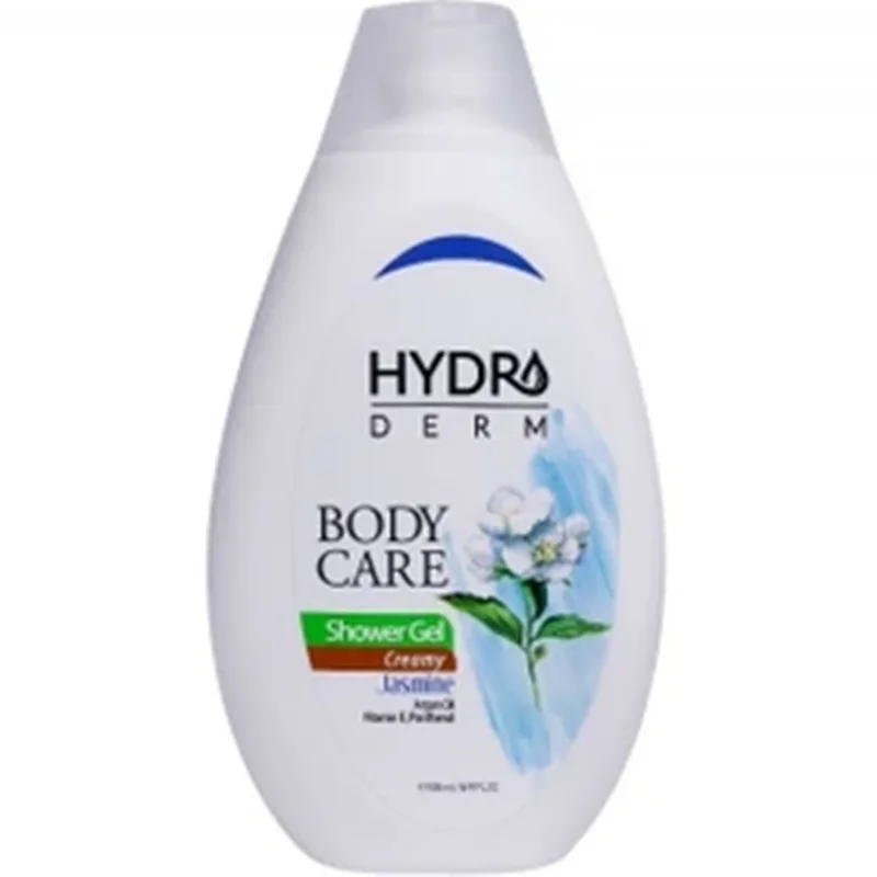 شامپو بدن کرمی هیدرودرم با رایحه گل یاس هیدرودرم ا Hydroderm Body Care Jasmine Creamy Shampoo