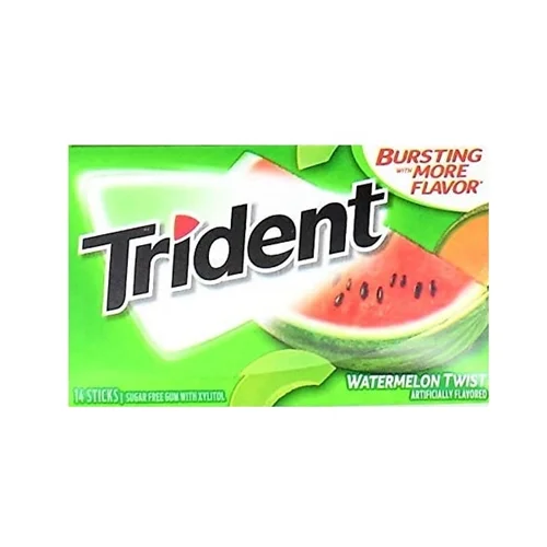 آدامس تریدنت هندوانه 14 عددی Trident Watermelon Twist