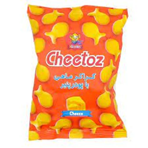 کراکر ماهی با پودر پنیر ۱۰۰گرم