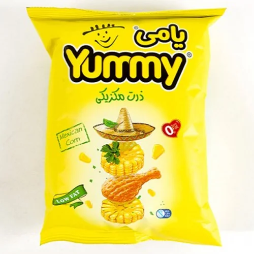 اسنک ذرت مکزیکی یامی ۴۰گرم