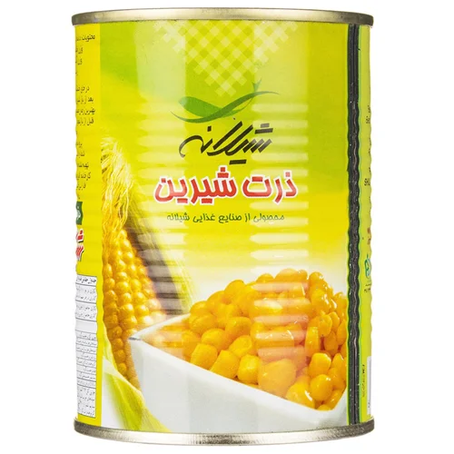 کنسرو ذرت شیرین شیلانه