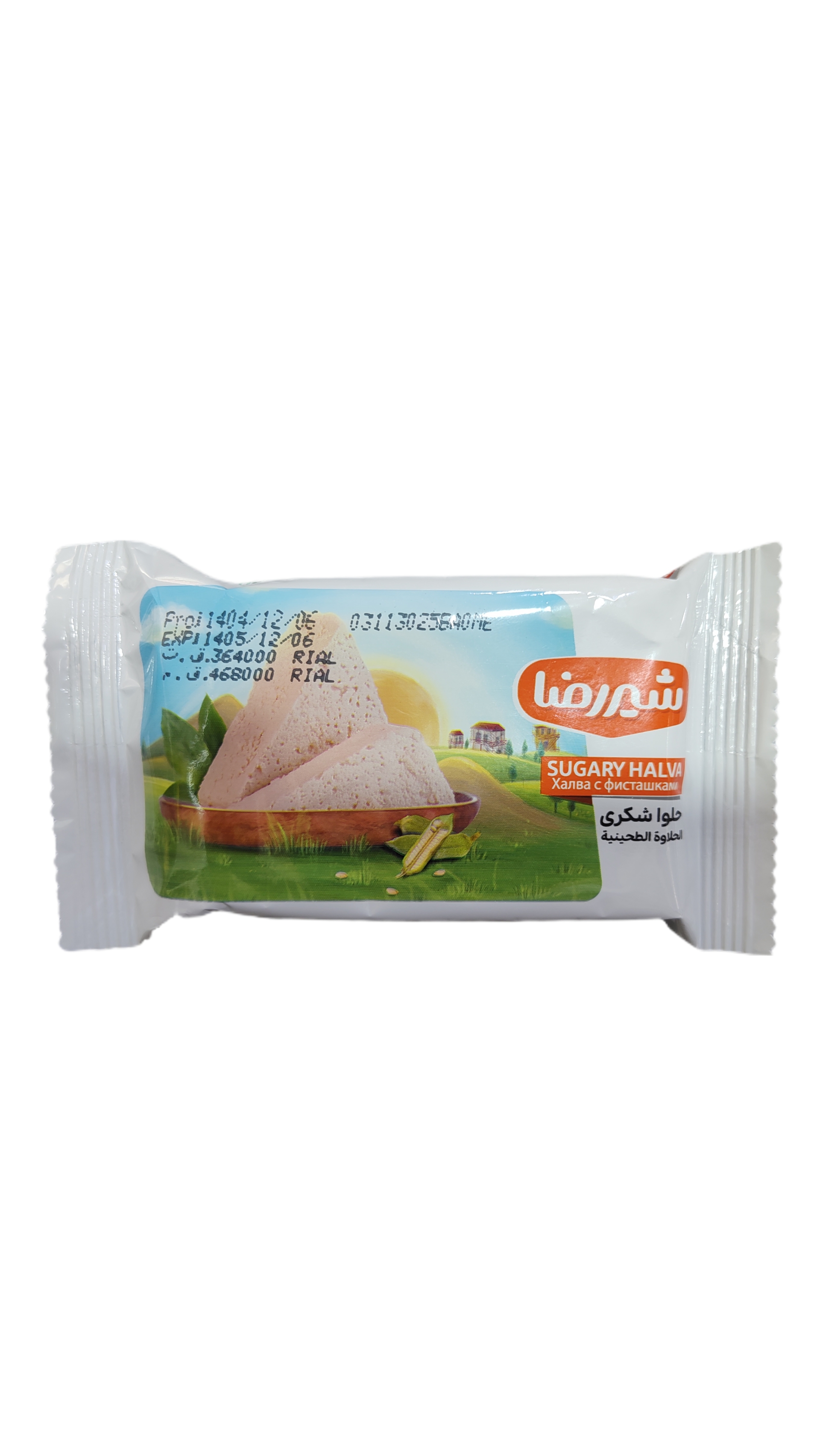 حلواشکری شیررضا 90گرمی