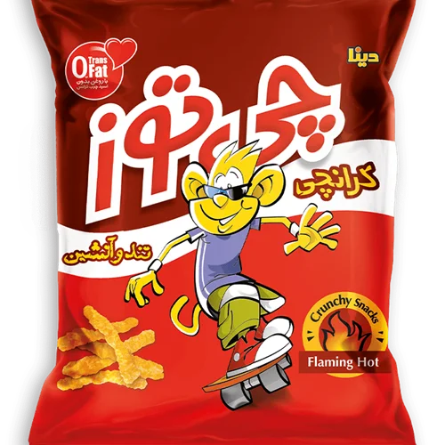 اسنک کرانچی چیتوز (تندوآتشین) ۱۰۰گرم