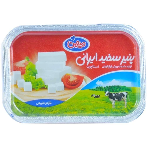 پنیر سفید ایرانی نسبتاً چرب میهن 400 گرمی
