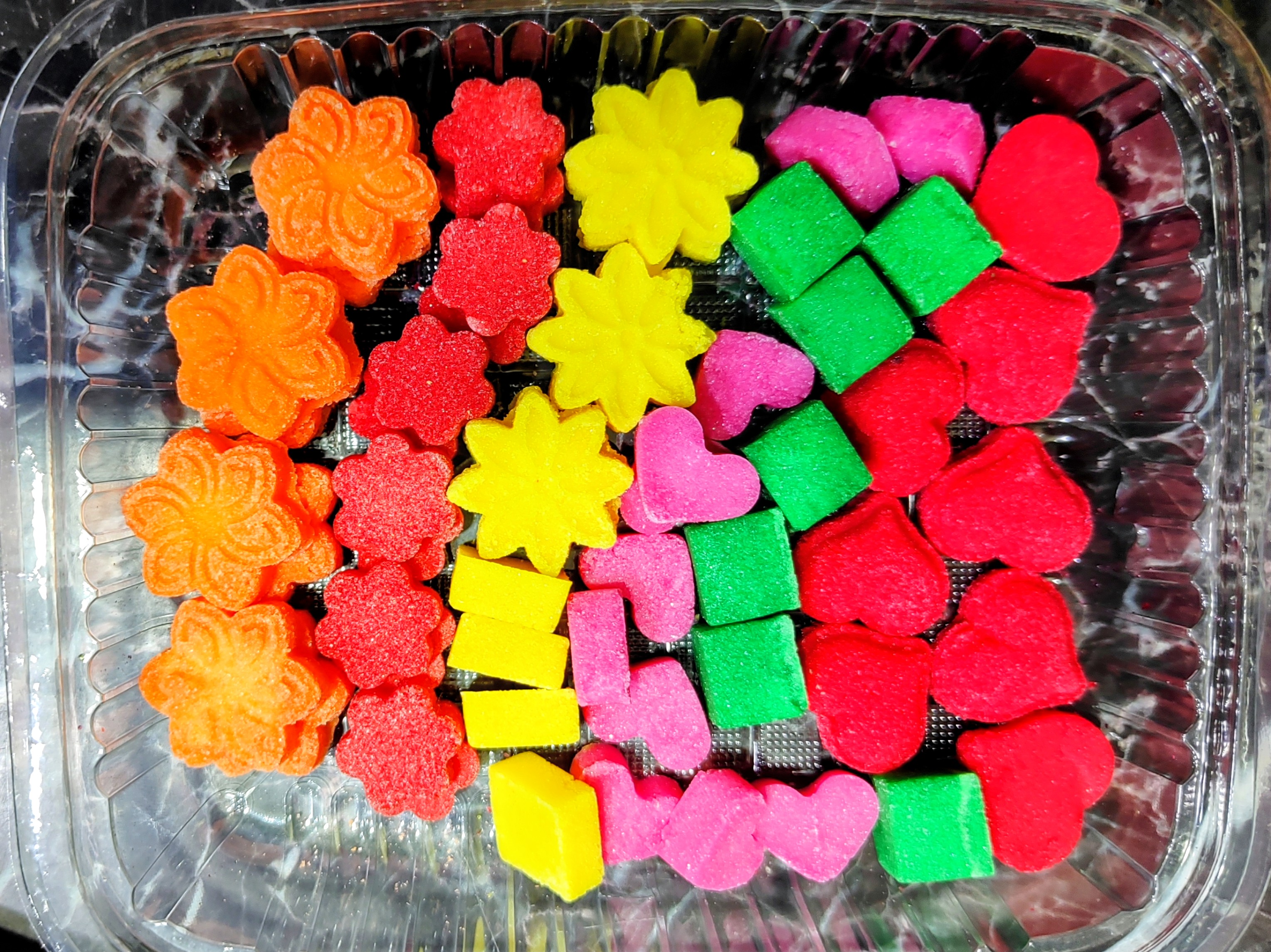 قند رنگی تزئینی(خوراکی)