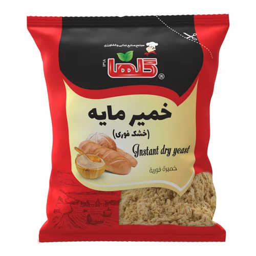 خمیر مایه خشک و فوری  گلها سلفون