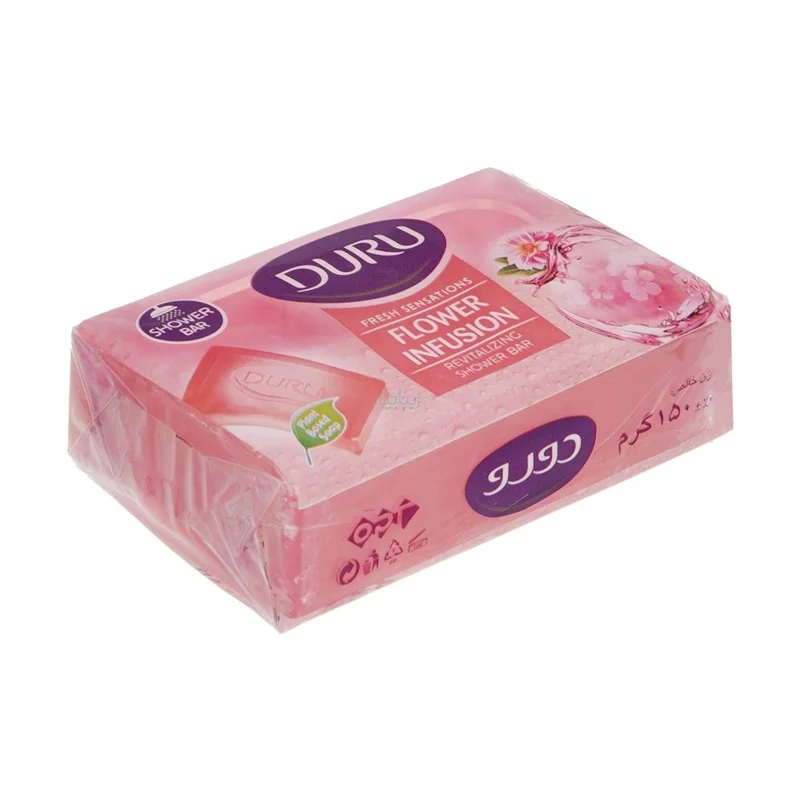 صابون حمام شفاف مدل رایحه گل Flower Infusion دورو 150 گرم