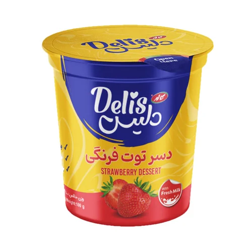 دسر توتفرنگی کاله ۱۰۰گرم