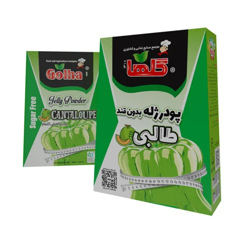 پودر ژله بدونقندطالبی گلها ۱۰۰گرم