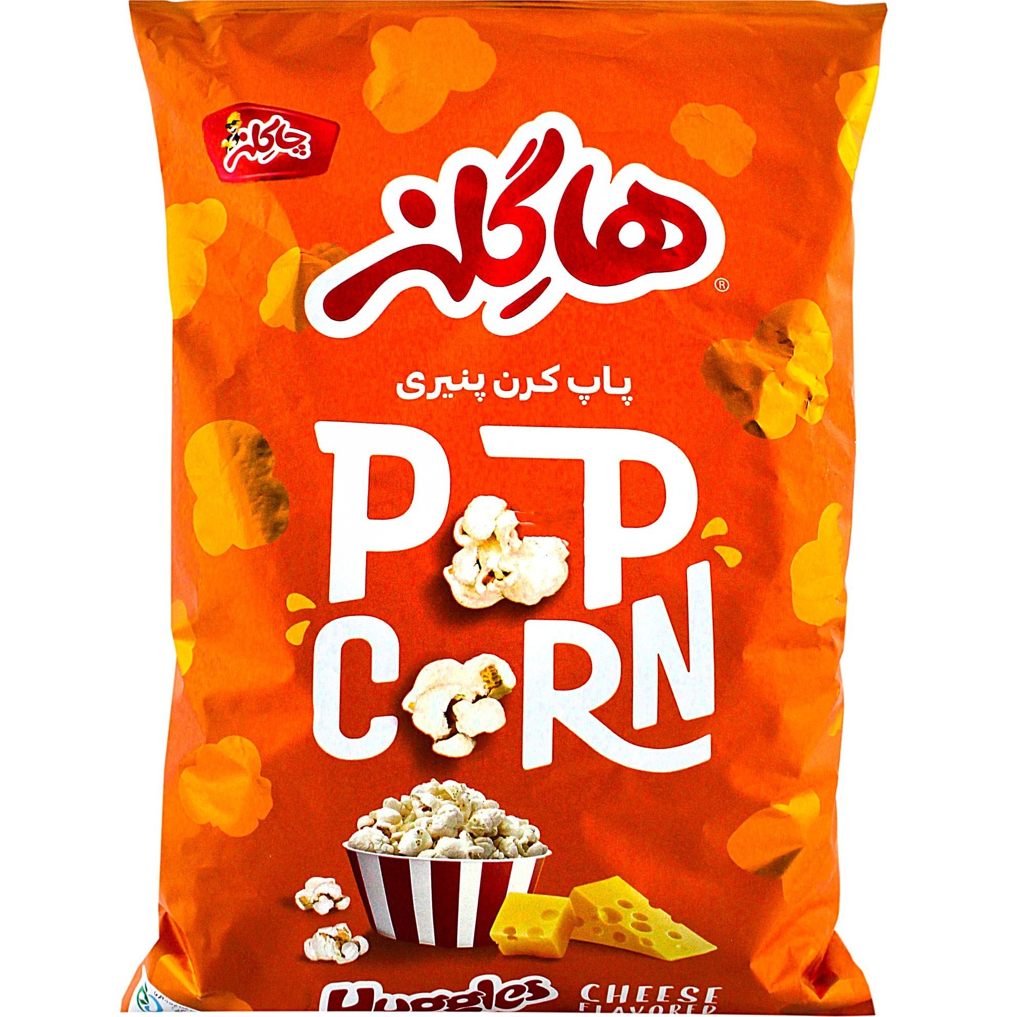 پاپ کرن پنیری هاگلز چاکلز 100گرمی