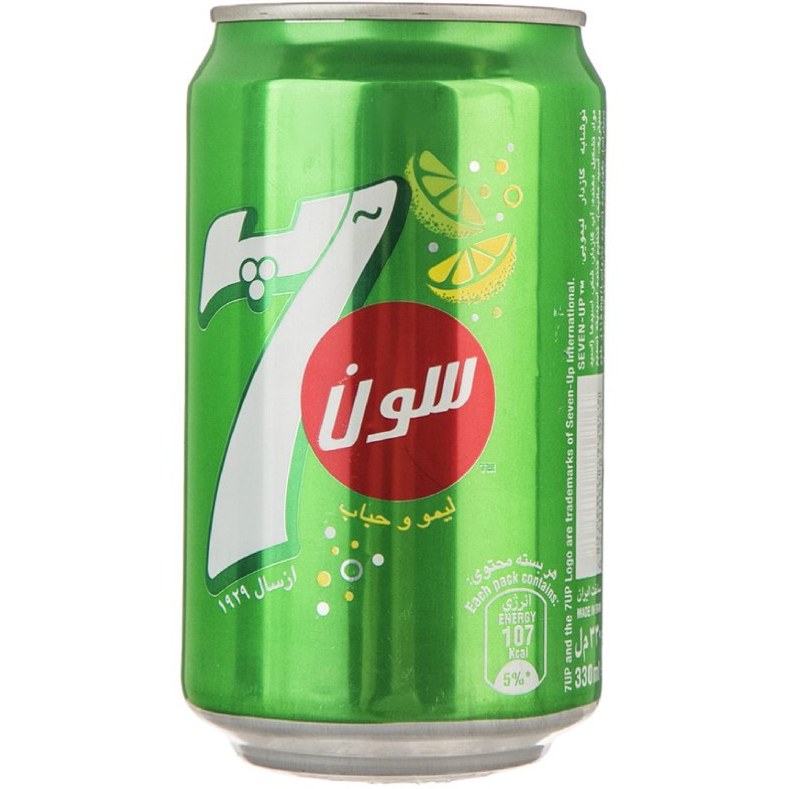 نوشابه سون آپ قوطی 330میل
