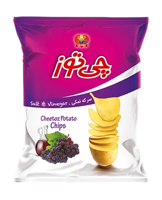 چیپس سرکهنمکی چیتوز ۶۵گرم
