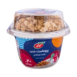 کاله پروماست ایسلندی  + گرانولا 200 گرم