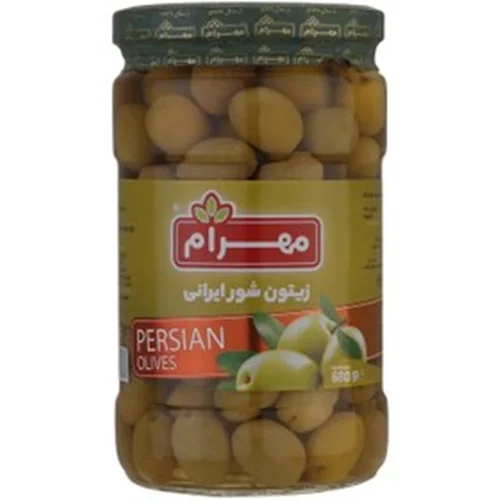 زیتون شور ایرانی مهرام – 680 گرم
